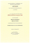 Akkreditierungsurkunde Wirtschaftsinformatik Master Akkreditierungsurkunde Wirtschaftsinformatik Master