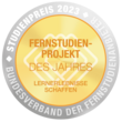 Auszeichnung Fernstudienprojekt des Jahres