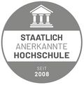 Siegel: Staatlich anerkannte Hochschule (2018)